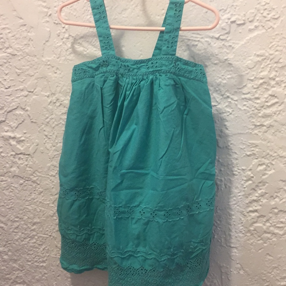 Girl’s eyelet sundress.